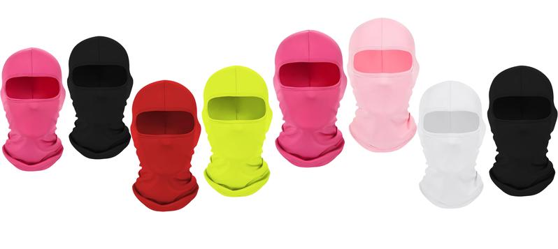 2Pcs Full Face Cover Ski Mask Balaclava Unisex Hood Cap Neck Gaiter UV Protector for Outdoor Sports Snowboard Travel motorcycle bandana Unisex Windproof