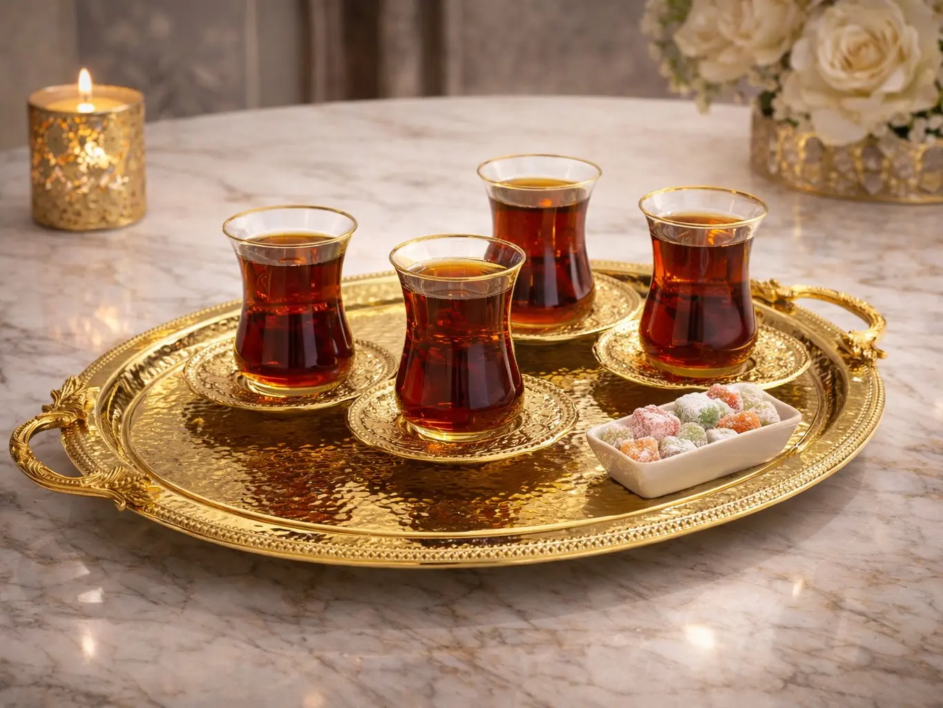 Dream Home Collection Luxury Serving Tray