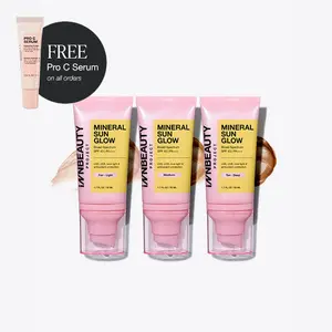 INNBEAUTY PROJECT Mineral Sun Glow Broad Spectrum Sunscreen SPF 43 PA +++ with Peptides and Vitamin C