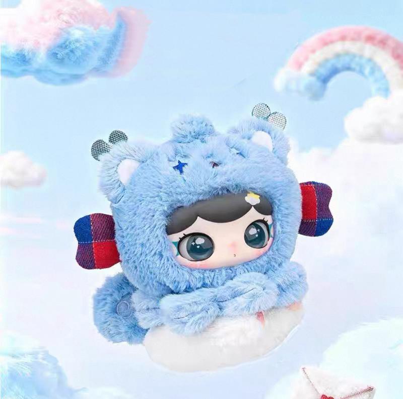 Lulumi Travel in the Cloud Plush Blind Box – Cute Soft Hanging Charm, Cloud-Themed Mini Plush Accessory for Bags & Decor, Adorable Collectible Gift for Girls & Plush Lovers