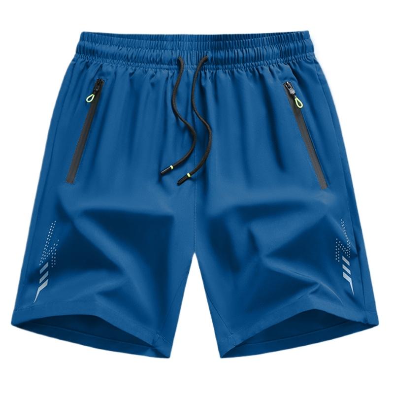 5 Pack Youth Summer Sports Shorts for Teen Boys with Zipper Pockets, Loose & Stylish Daily Shorts