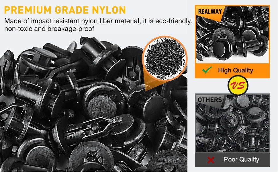 100 PCS Universal Expansion Screw Clips Set for Automobiles ,Mudguard Leaf Plates Door Panel Clips, Bumper Push Fastener Rivet Clamp Expansion Screw, Universal Rivets Fasteners Replacement Kit 100 PCS Universal Expansion Screw Clips Set for Automobiles ,Mudguard Leaf Plates Door Panel Clips, Bumper Push Fastener Rivet Clamp Expansion Screw, Universal Rivets Fasteners Replacement Kit