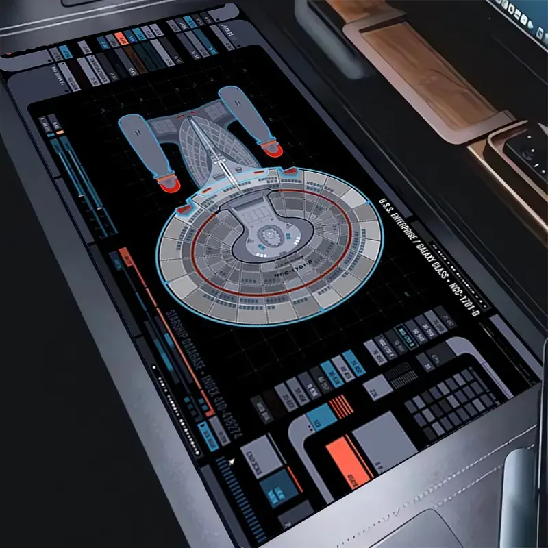 Viral Star Trek Starship Console Mouse Pad | Futuristic Sci-Fi