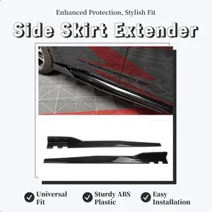 for Cadillac Ct4 Ct5 Ct6 46" Side Skirt Extension Rocker Panel Splitter