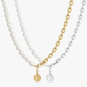 Pendant Chunky Freshwater Pearl Necklace (Unisex) Pendant Chunky Freshwater Pearl Necklace (Unisex)