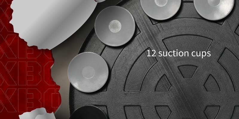 Soozier Free Standing Boxing Bag with Stand, Punching Speed Bag Reaction Bar Challenge with Suction Cups, 64-81in Adjustable Height for Teenagers and Adults, Black