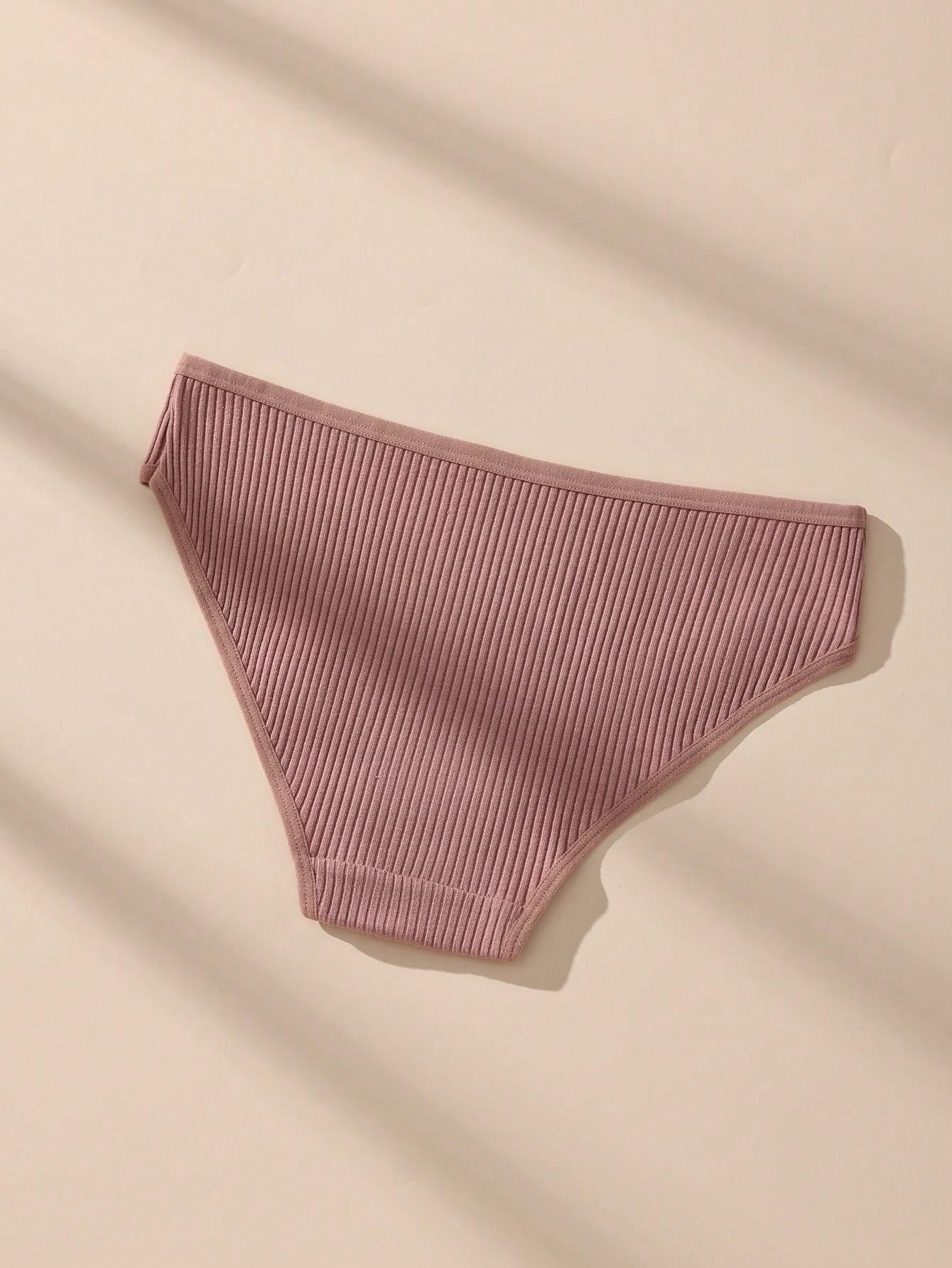 Hotcom FallFreshness 13 Pack Ladies' Panties Pure Cotton Thread Breathable Vertical Striped Texture Feel Full Cotton Mid-Waist Briefs Ribboned for Everyday Wear in Assorted Colors Women's Basic Minimalist Style Hotcom FallFreshness 13 Pack Ladies' Panties Pure Cotton Thread Breathable Vertical Striped Texture Feel Full Cotton Mid-Waist Briefs Ribboned for Everyday Wear in Assorted Colors Women's Basic Minimalist Style