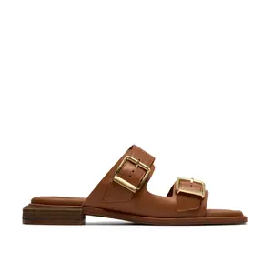 Clarks Womens Ariany Bay Flat Sandals