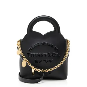 Pre-owned Tiffany & Co. Leather Crossbody Bags Return to Tiffany Charm Mini Crossbody