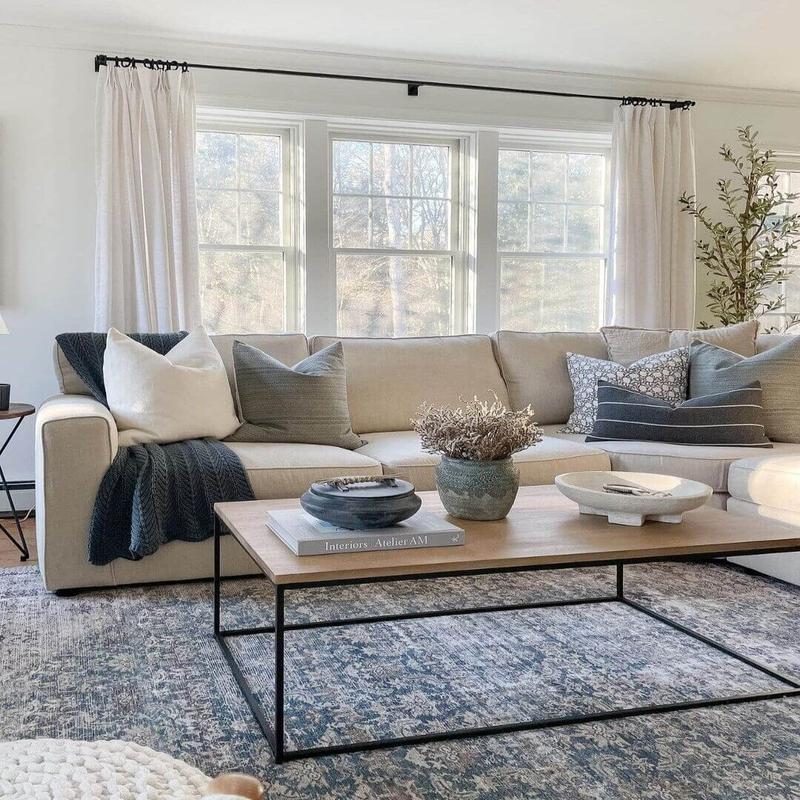 Twopages Liz Faux Linen Pinch Pleat Curtain Panel 52" Wide White Unlined Darkening Drapes for Bedroom & Living Room Privacy Protection Adjustable Hooks Included Festive New Year Curtains Gift for Home Decor Ideas 2026 Lunar New Year