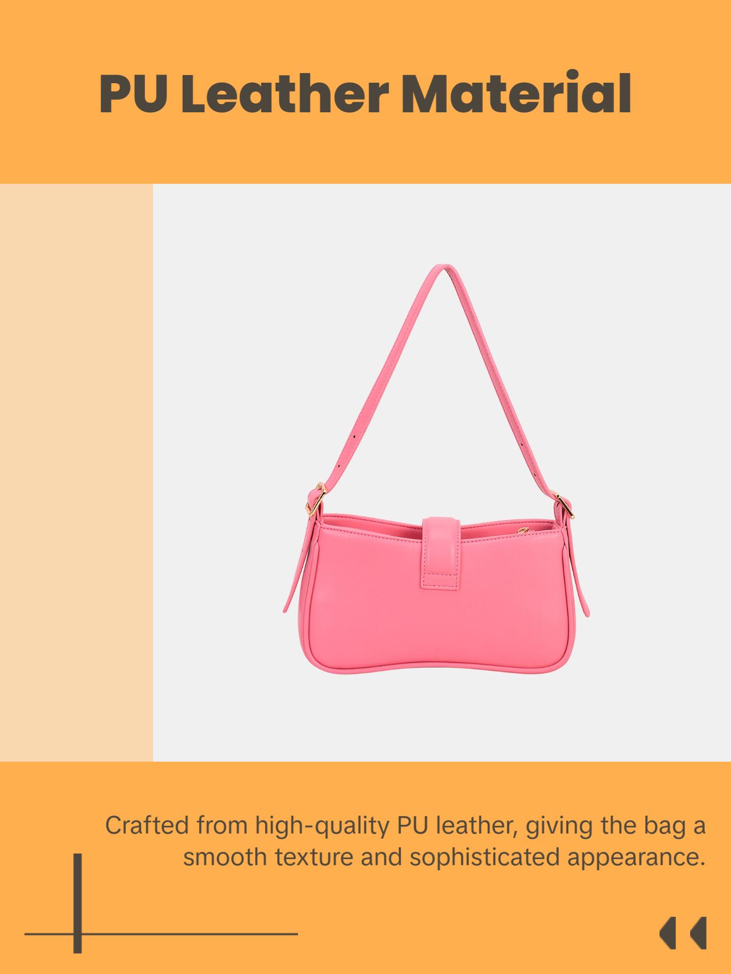 David Jones PU Leather Shoulder Bag