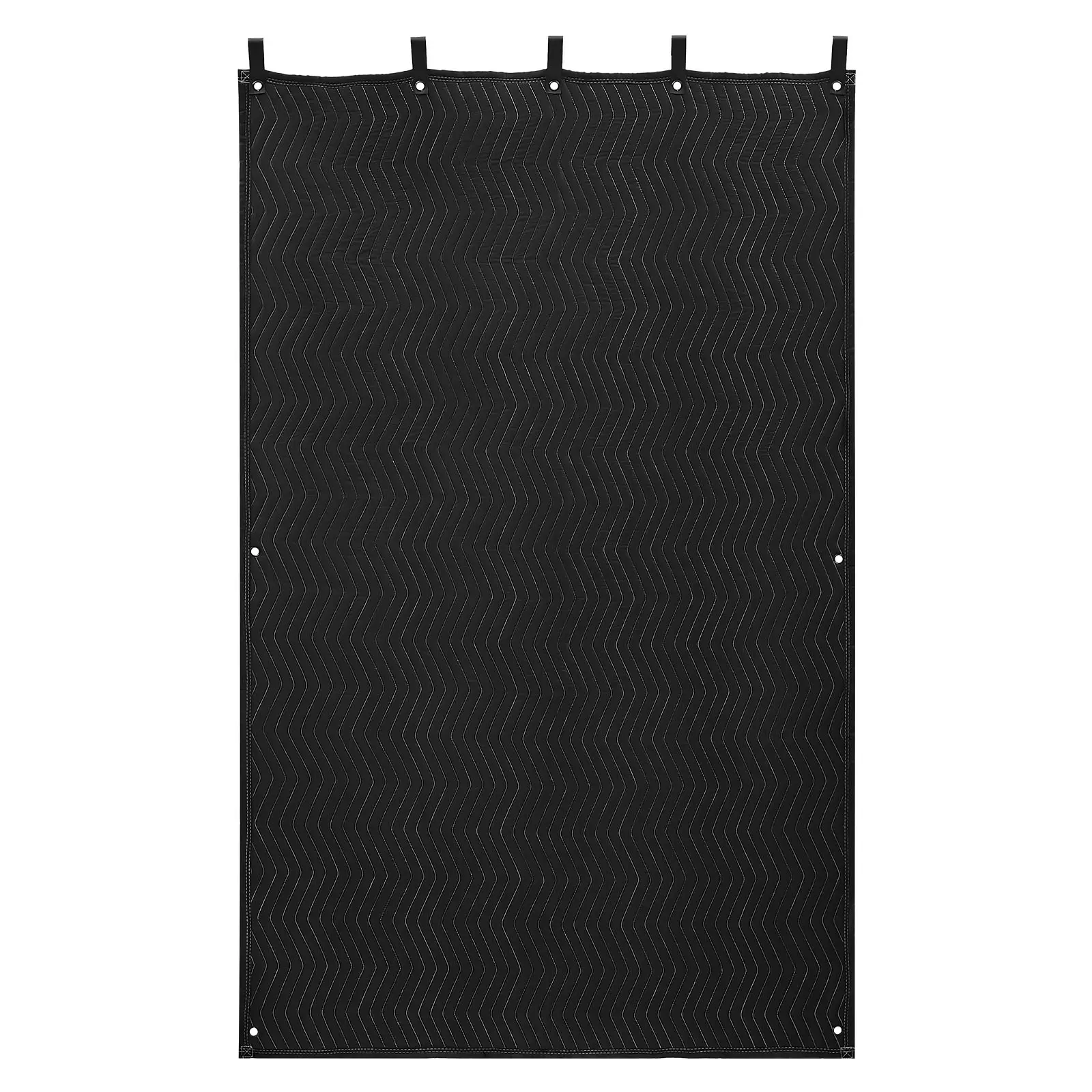 【Summerfinds】VEVOR Sound Dampening Blankets,Soundproof Curtains with 80 x 48 inSoundproof Blanket with GrommetsStudio Grommeted Blanketfor WindowDoorLight BlockerMusic RecordingBlack, Blackout Curtains, Ultra Thick Blankets, Thick Material Blankets