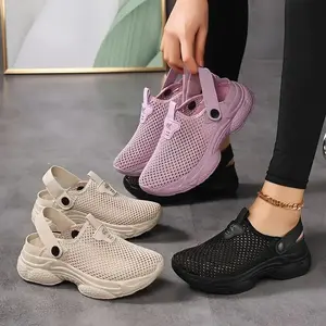 [Slip-On Sneakers] Women's Casual Slip-On Sneakers |       Breathable Mesh Fabric |       Round Toe |       Thick MD Sole |       Multi-Color Options |       All-Season Comfort Shoes |       Easy On/Off DesignGiftGift