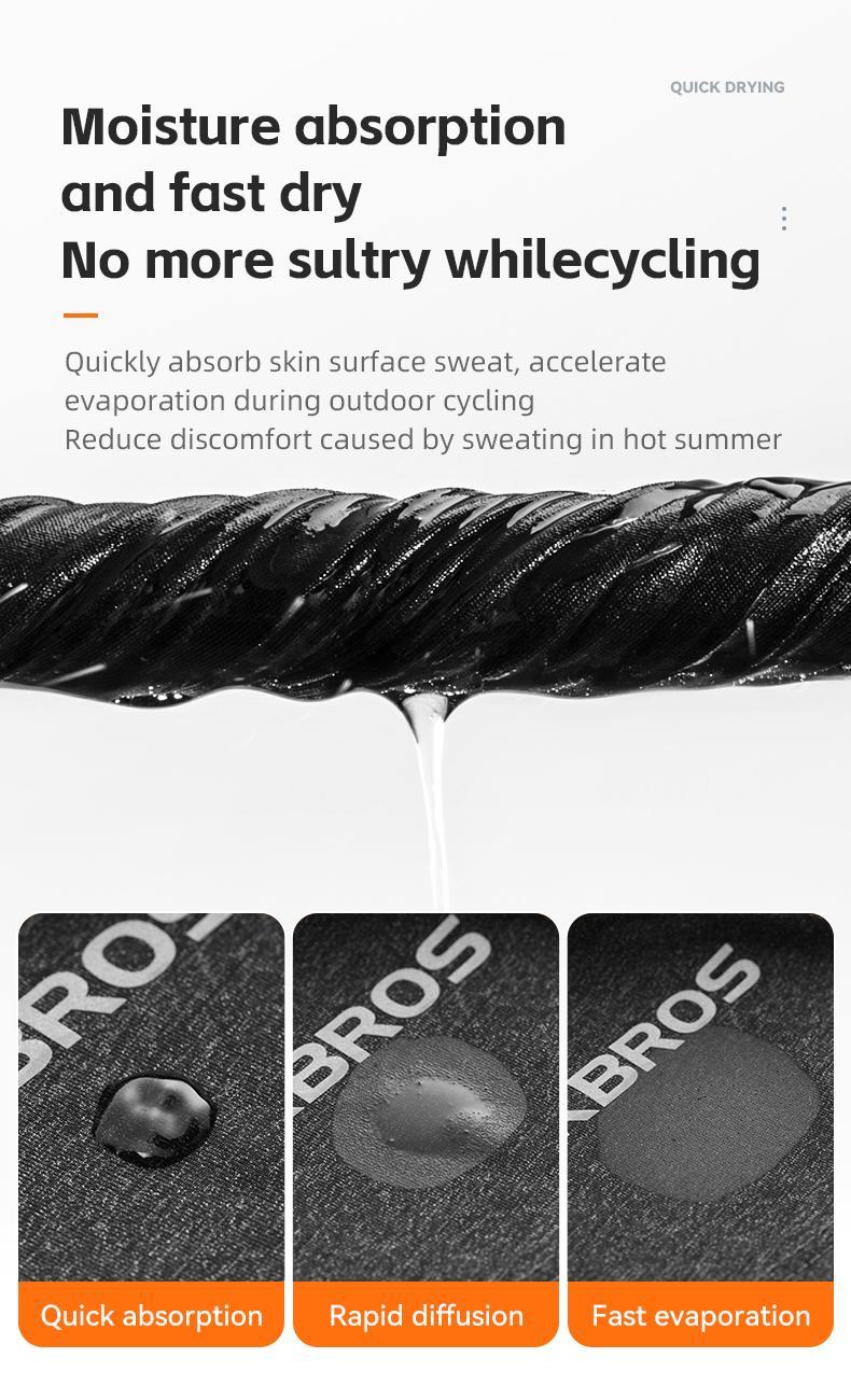 ROCKBROS Summer Balaclava Face Mask Cooling Neck Gaiter Breathable Face Covering Fishing Motorcycle Cycling for Men Women