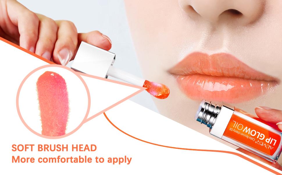 Aliver 5 Color Lip Gloss Oil - Net Weight 30g, Shiny Finish, Makeup Essential