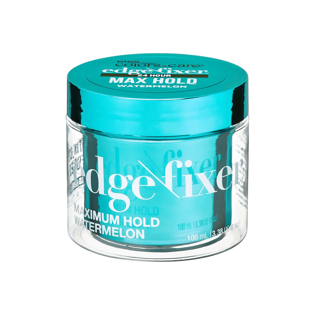 Kiss Colors & Care Edge Fixer Gel - Watermelon | Edge Control, Baby Hair Gel, Maximum Hold, 100 ml, Hair Care