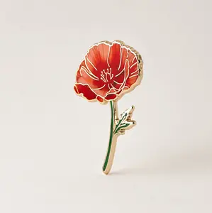 Happily Plants - California Red Poppy Pin