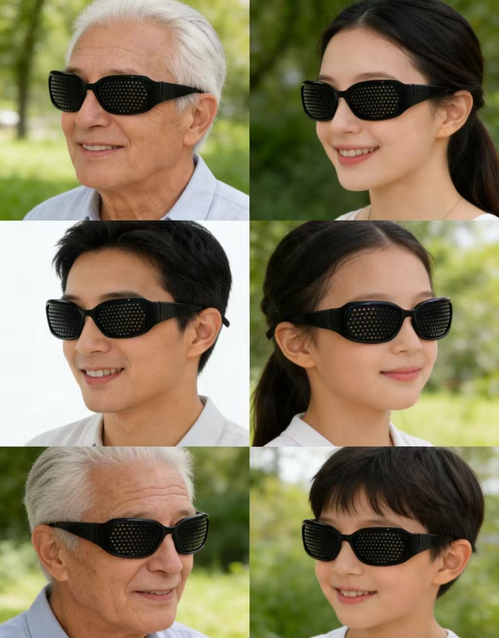 Dry, Gritty Eyes After WFH & TikTok Binging?These Plano Pinhole Glasses Ease Screen Fatigue Fast