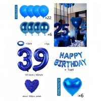 39th Birthday Balloon Set