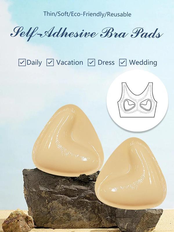 New Invisible Adhesive Sports Bra for Brides, Strapless Bust Pads for Wedding Dresses, Comfortable and Supportive Sports Bra for Women
