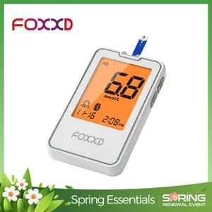 【MG1】FOXXD Home Use Health Data Monitor – Quick Reading, Low Sample Requirement, Bluetooth Connectivity, 448 Memory Records