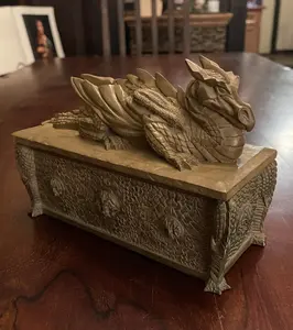 DRAGON CASKET JEWELRY BOX