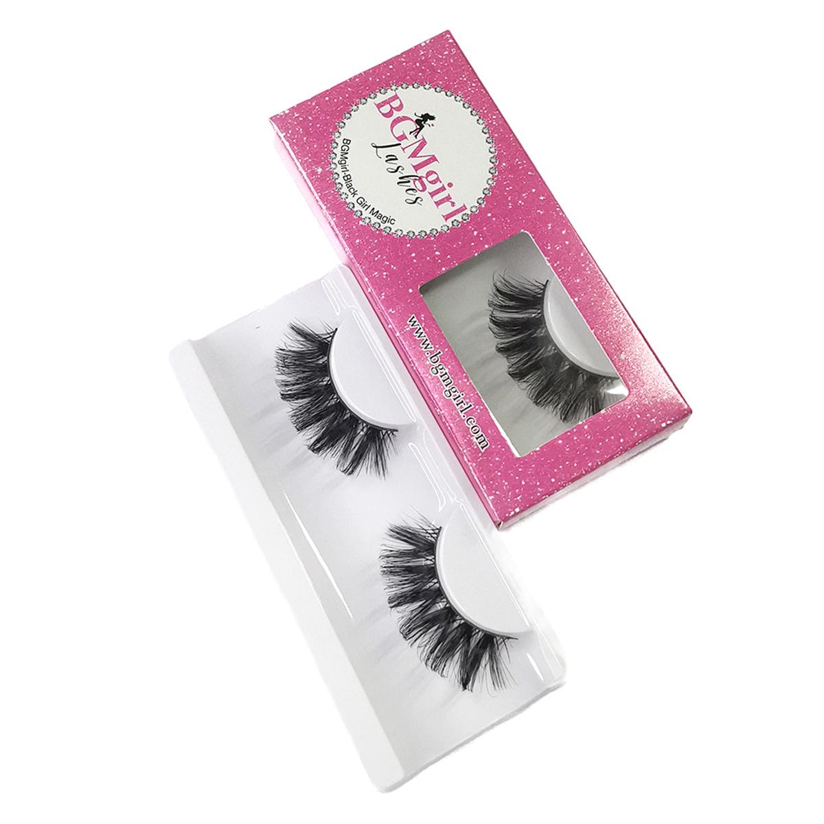BGMgirl Hair Eyelash Natural Looking Eye False Eyelashes Unisex 3D Faux Natural Eyelash Hair Extensions Makeup