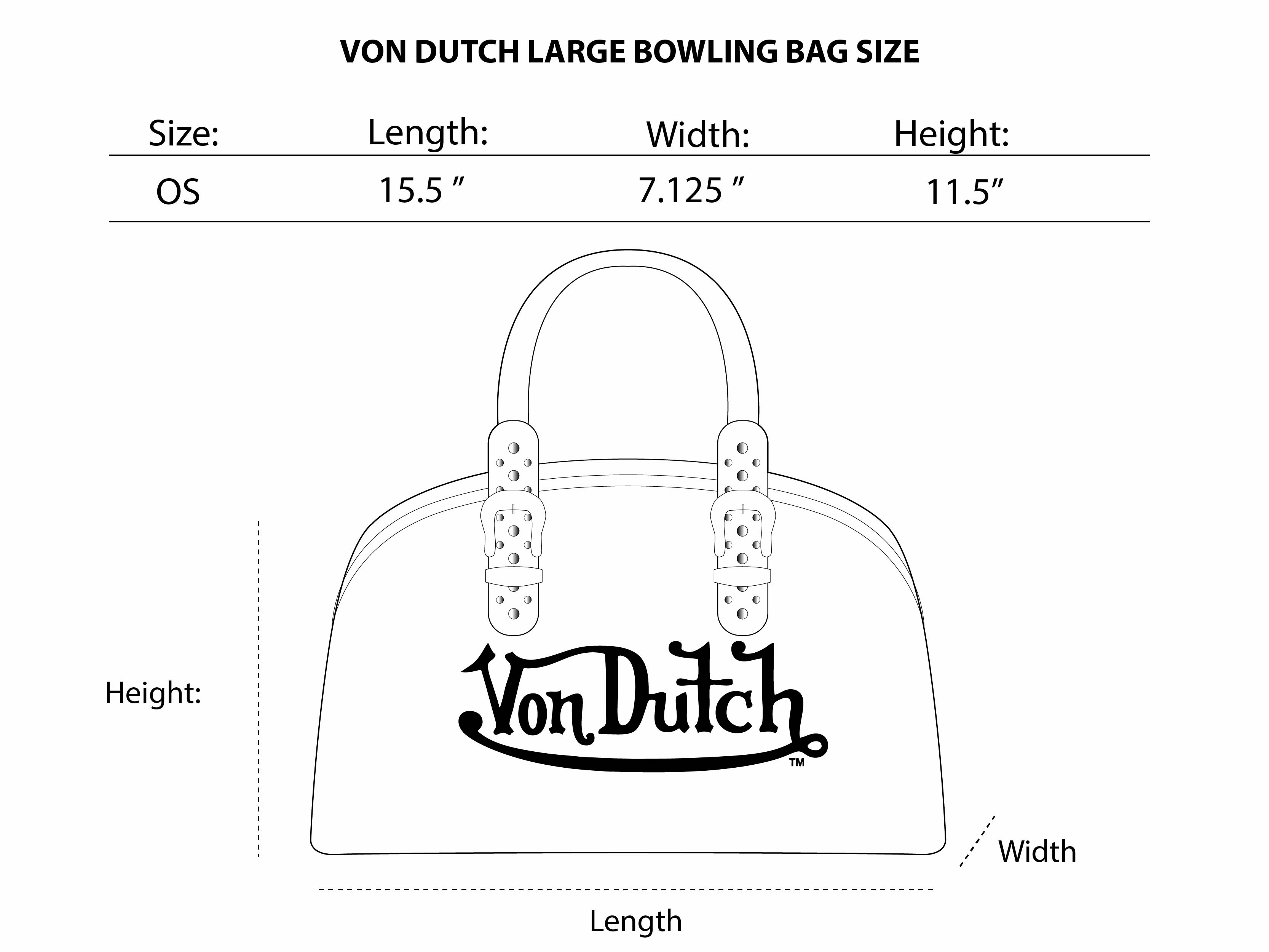 Von Dutch Duffle Bowling Bags - All Colors