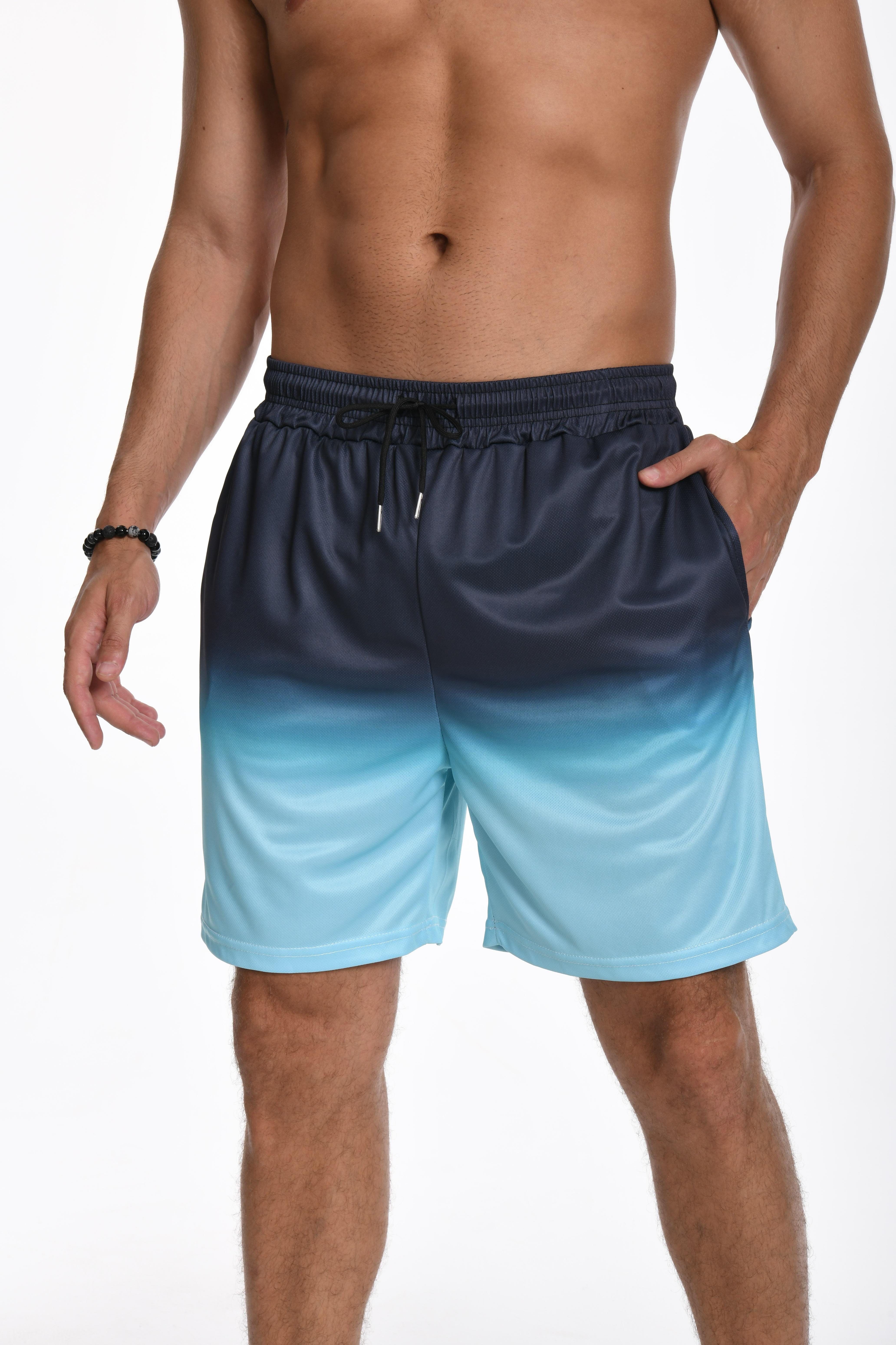 JUNBAOSS Men's Swim Trunks with Compression Stretch Beach Shorts Quick Dry with Pockets No-Chafing Board Shorts, Breathable Fit Hawaii Beach Shorts Swimwear Bathing Suits (SIZE:S-5XL) SpringStatements