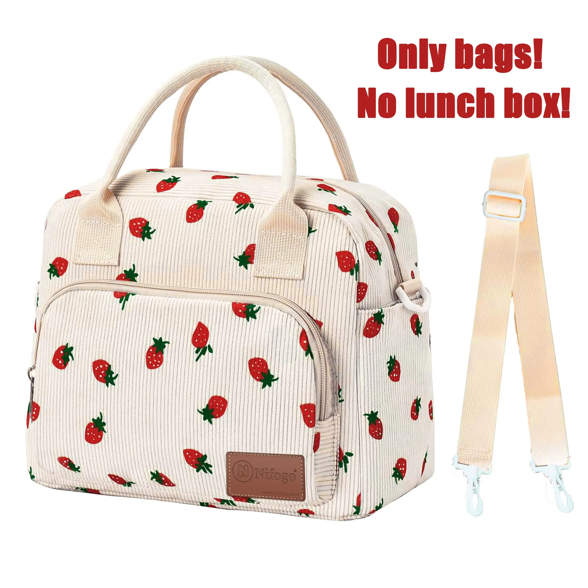 Lunch box bag - Strawberry