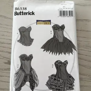 Butterick 6338 sewing pattern