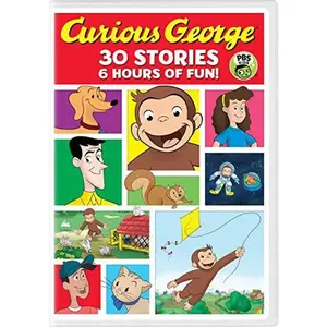 Curious George 30-Story Collection  [DVD Video Disc] 2 Pack
