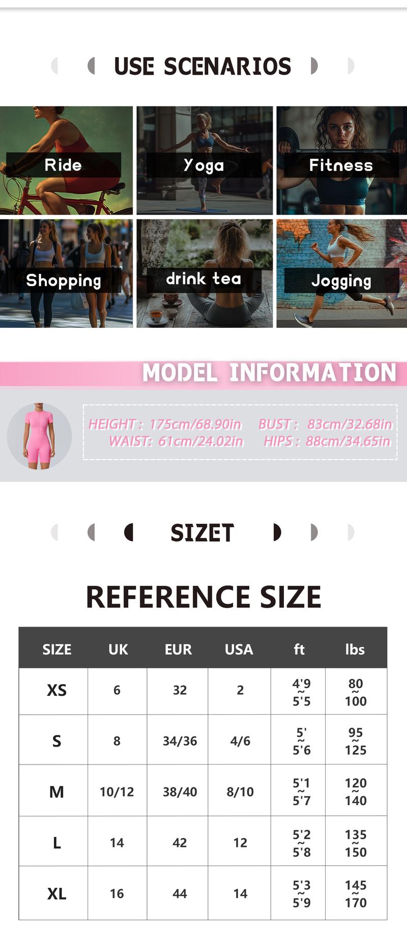 NcmRyu Women's Short Sleeve Zip-Front Romper & 4-Way Stretch for Gym Yoga -Sporty Jumpsuit Workout Jumpsuits Stretchable Activewear women sport clothing NcmRyu Women's Short Sleeve Zip-Front Romper & 4-Way Stretch for Gym Yoga -Sporty Jumpsuit Workout Jumpsuits Stretchable Activewear women sport clothing