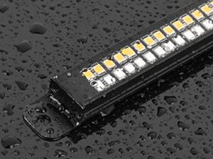 Nilight Truck Tailgate Light Strip 7 Inch Aluminum Frame Double Row 60 LED Red Running Brake Amber Sequential Turn Signals Strobe Lights Bar for Trailer Hitch Cargo Carrier Luggage Rack