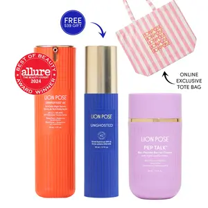 *EVERYTHING BUNDLE* AHA Serum, Peptide Cream & Tote + FREE SPF ($39)!