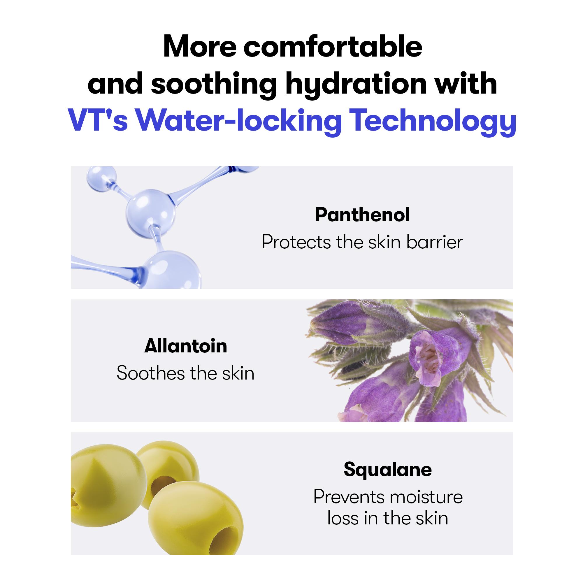 [VT Official] VT GLUCAMUNE CREAM, Moist & soothing essence with 57% Glucamune for dry and sensitive dehydrated skin pore perfection