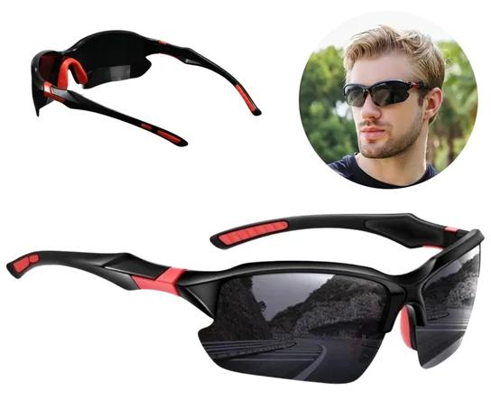 4-Pack Unisex Polarized Sports Sunglasses Windproof Lightweight Rimless Design UV Protection Square Cat Eye & Oversized Styles for Baseball Running Fishing Golf Driving Travel