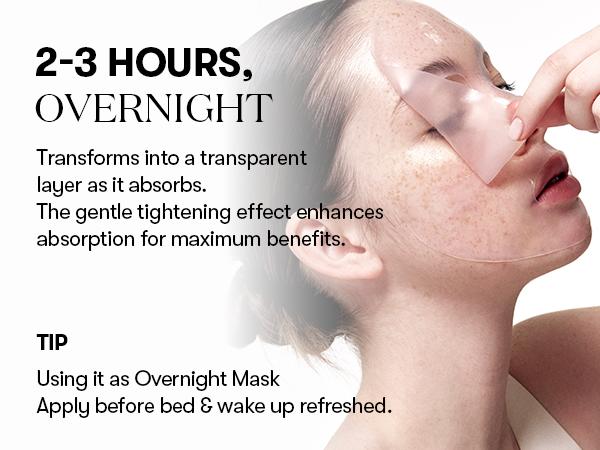 [VT Official] Color Reedle Shot 100 2-Step Hydrogel Mask 4EA for Every Skin Concerns, 3 hour Korean Hydrogel Mask, Plumping & Pore Care, Korean Glass Skin, Retinol & Centella Asiatica, Transparent Mask, Reedle Shot Mask