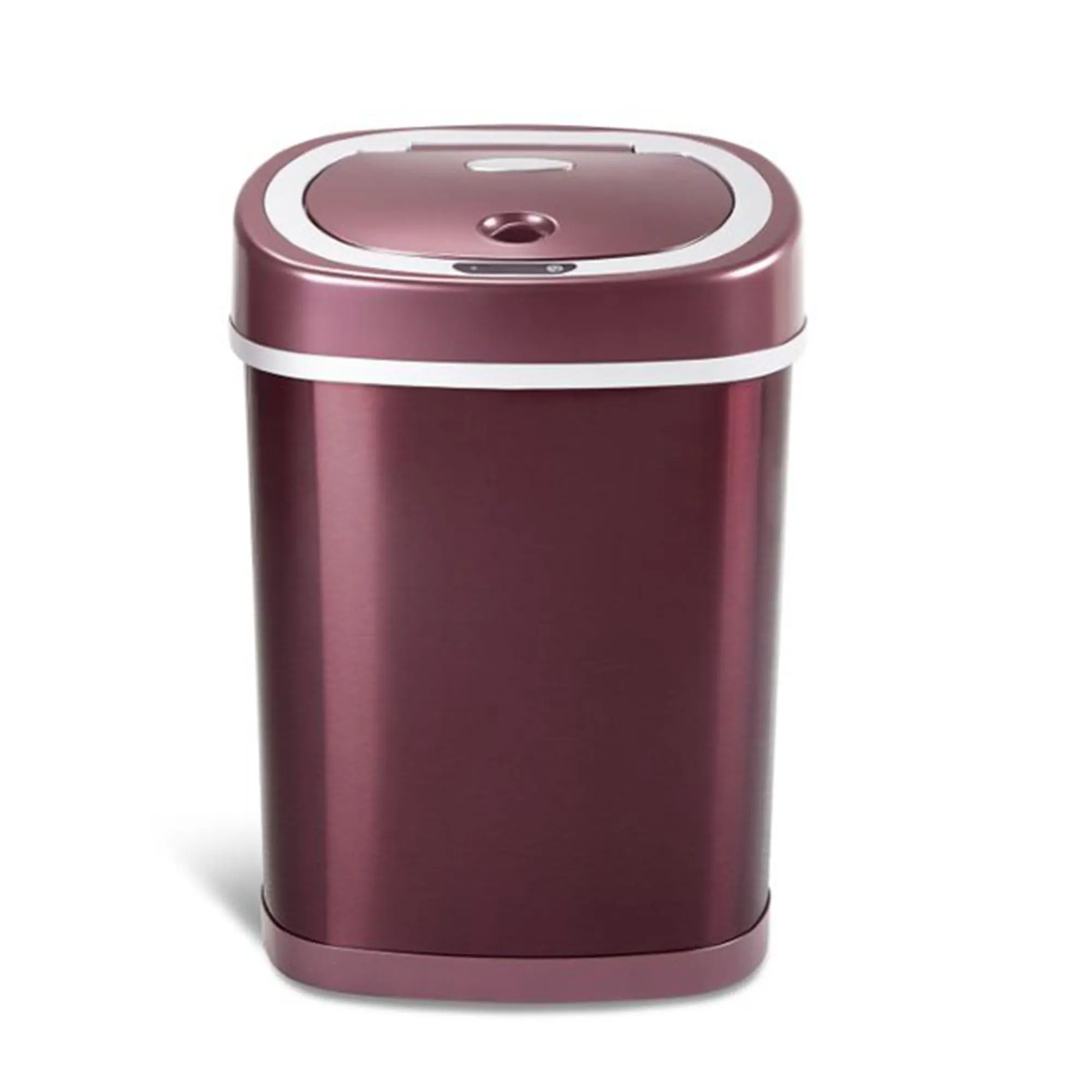 Nine Stars Sensor 15L Rose Gold Stainless Steel Trash Can
