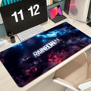 R6 Rainbow Six Siege Mouse Pad, Large Gaming Mouse Pad - Extended, Thick, Non-Slip Rubber Base Desk Mat