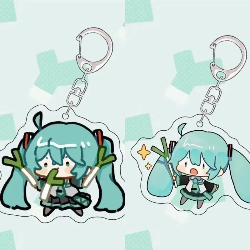 Hatsune Miku Keychains, Miku Vocaloid Character Acrylic Keychains, Cute, Durable, And Perfect For Bags, Keys, Or Gifts. Great For Daily Use Or As Thoughtful Little Gifts For Your Friends And Yourself.