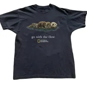 National Geographic "Go with the Flow" Unisex T-Shirt, Gift