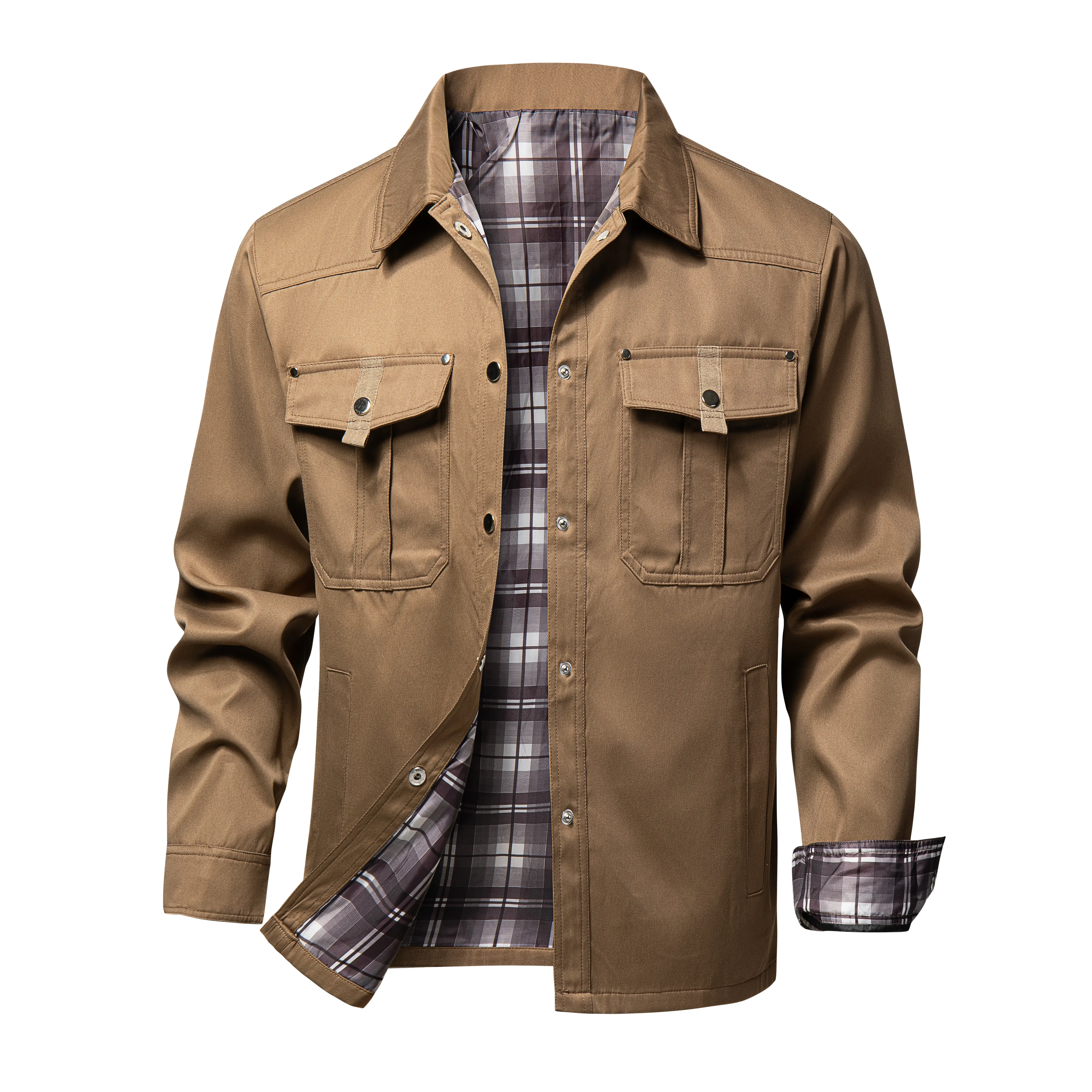 Utility Cargo Jacket Pockets for All Your Tools & Essentials, Workwear Jackets, Casual Fashion Jacket Utility Cargo Jacket Pockets for All Your Tools & Essentials, Workwear Jackets, Casual Fashion Jacket