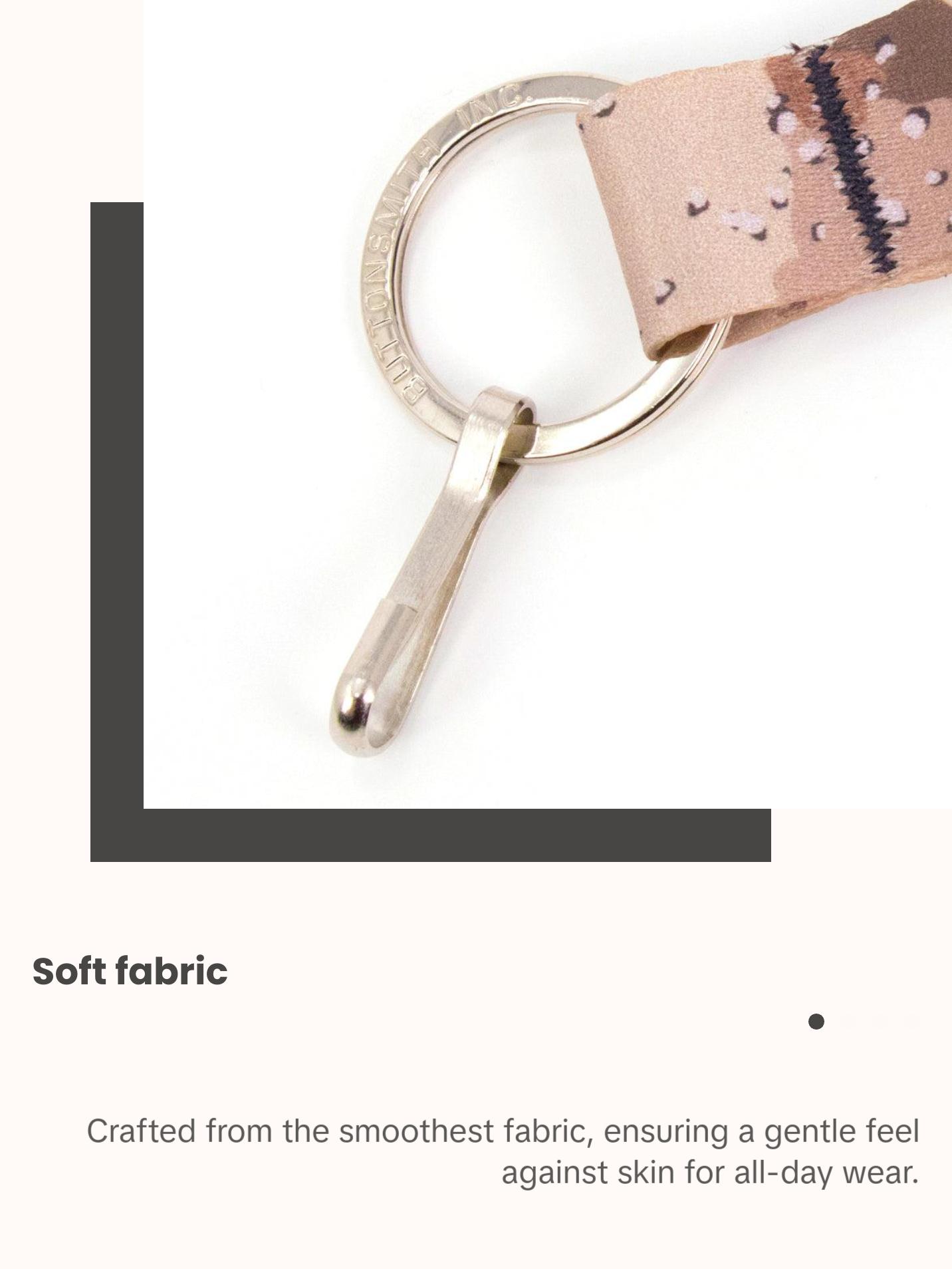 Buttonsmith Desert Camo Lanyard - Made in USA