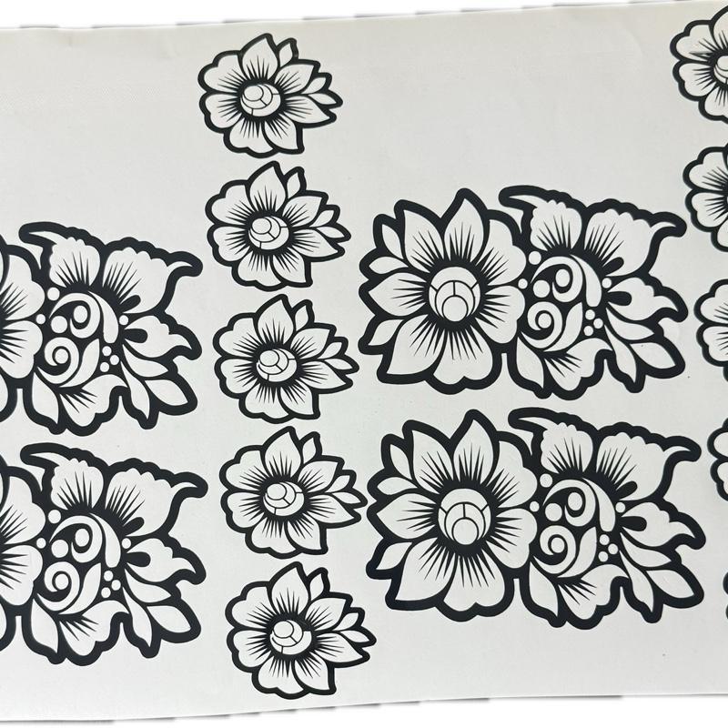 Henna Stencils -  Full hand design for temporary Henna tattoos. Unique Patterns, Suitable for Various Occasions and Events