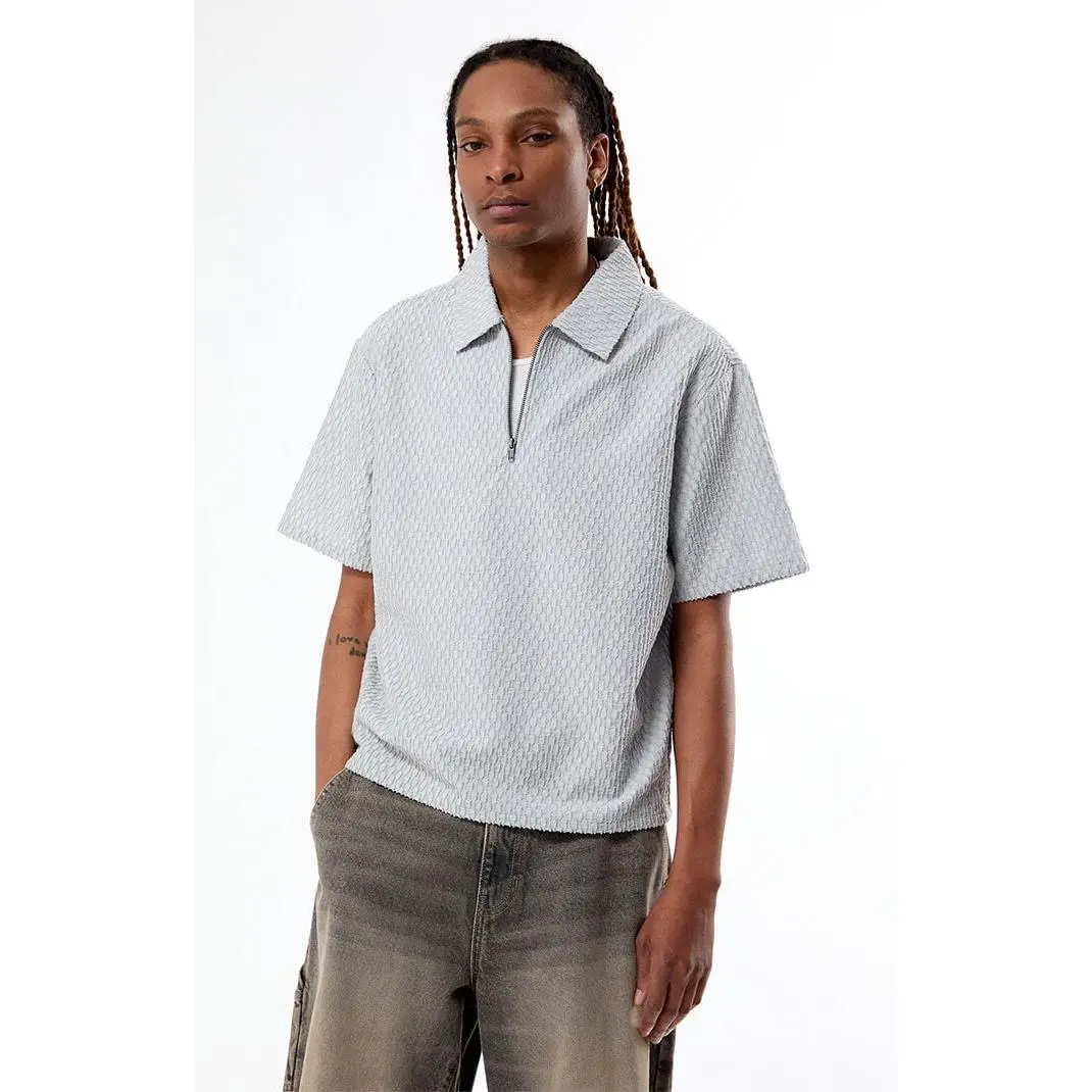 Pacsun Men's Nomad Gray Quarter Zip Shirt Pacsun Men's Nomad Gray Quarter Zip ShirtÂ