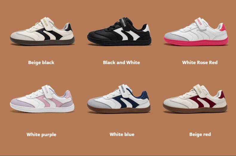 HOBIBEAR Kids Barefoot Shoes Wide Soft Minimalist | Zero Drop | Lightweight Fashion Sneakers for Boys Girls