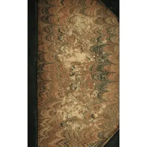 Antique Vintage Composition Notebook Journal, Paperback Cover with Leather Bookbinding Design, Multicolor Streaks with Green Corners, Notes for Home ... Lined Paper, Perfect Gift and Decor Display Paperback – January 22, 2025