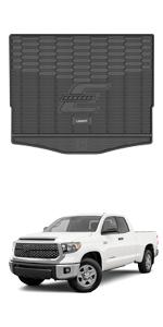 LASFIT Floor Mats Fit for 2022-2023 Toyota Tundra CrewMax Cab Only All Weather Car Liners