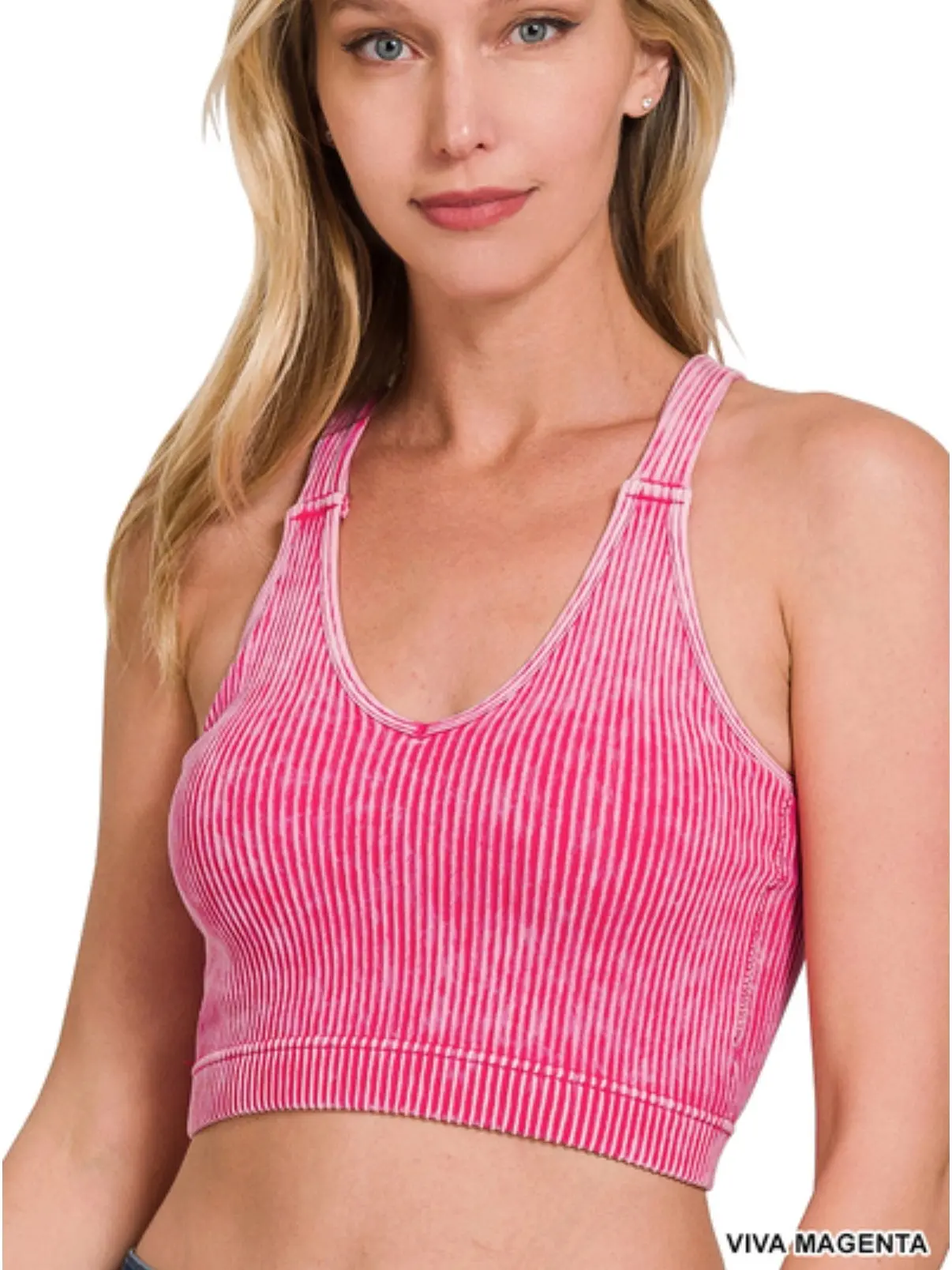 Viva Magneta S/M Zenana Women Sport Tank Top